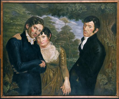 Philipp Otto RungeによるWe Threeのコピー 作： Julius August Friedrich Theodor von Ehren