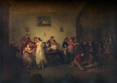 未婚の船乗り、c1800 作： Julius Caesar Ibbetson