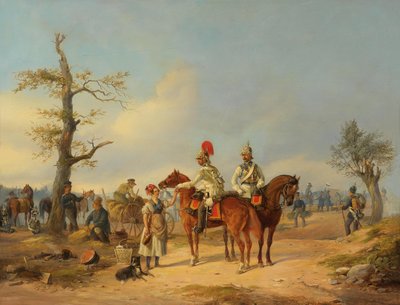 サトラーとプロシアのクイラシエ 作： Julius Carl Schulz