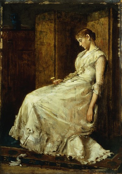 ボールの後 作： Julius Gari Melchers
