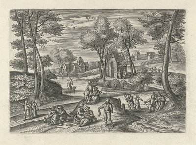 5月 Maivs (オブジェクトのタイトル) The Twelve Months (シリーズタイトル) 作： Julius Goltzius
