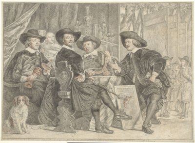 Handboogdoelenの監督 作： Julius Henricus Quinkhard
