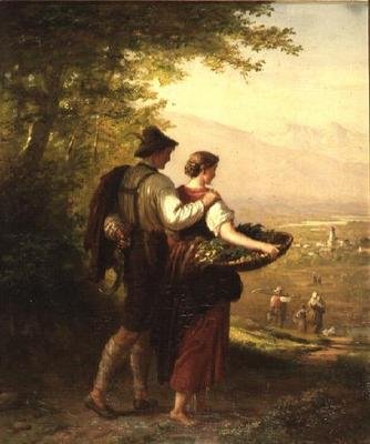 夕暮れ 作： Julius Kockert