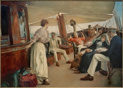「なもな」ヨットに乗って 作： Julius Leblanc Stewart