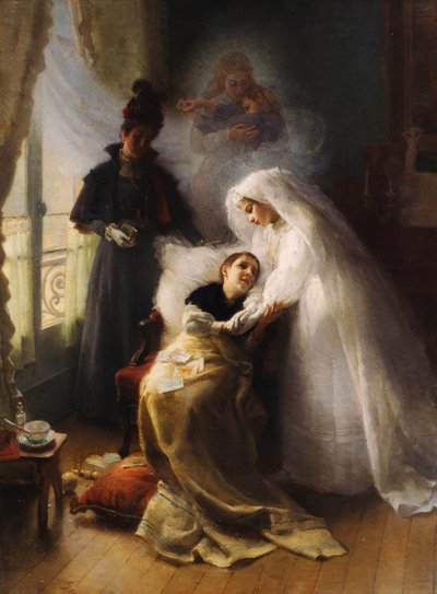 訪問、 作： Julius Leblanc Stewart
