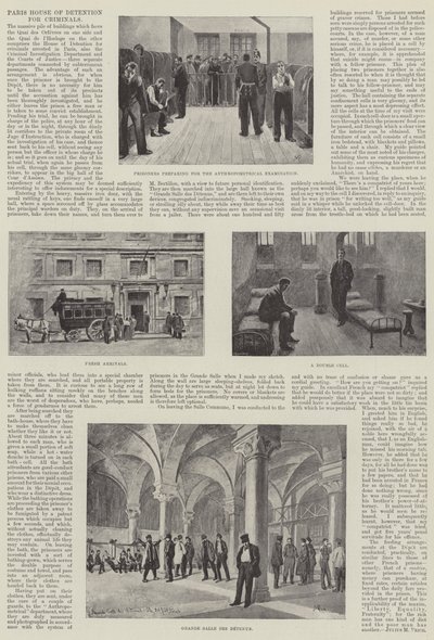 パリ犯罪者収容所 作： Julius Mandes Price