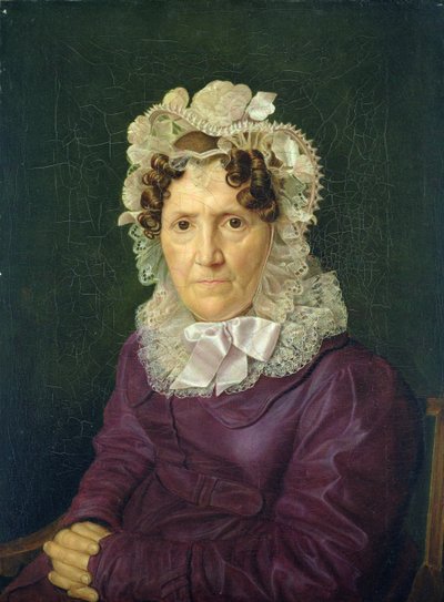 アーティストの叔母、エンジェルソフィアハセ、1828 作： Julius Oldach