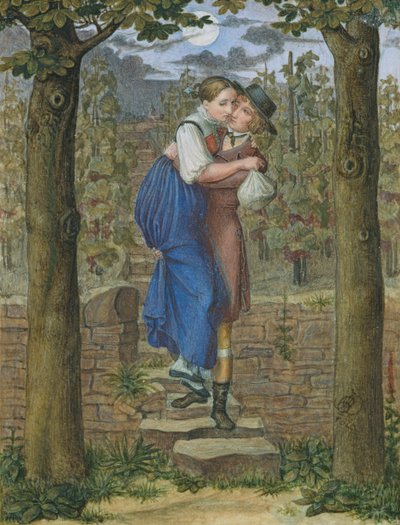ヘルマンとドロテア、1828 作： Julius Oldach
