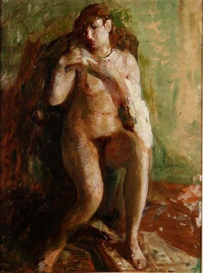 お風呂の後 作： Julius Paulsen