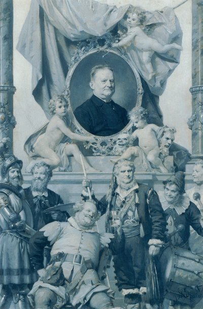 ブルク劇場俳優ベルンハルト・バウマイスター 作： Julius Schmid