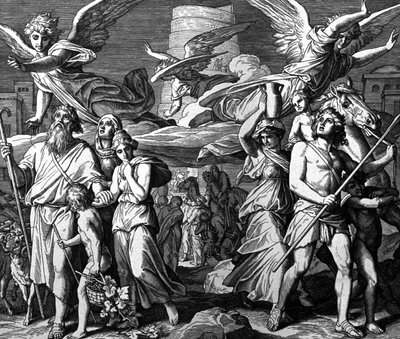 バベル、ノアの子孫の離散 作： Julius Schnorr von Carolsfeld