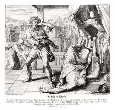 エリの死 作： Julius Schnorr von Carolsfeld