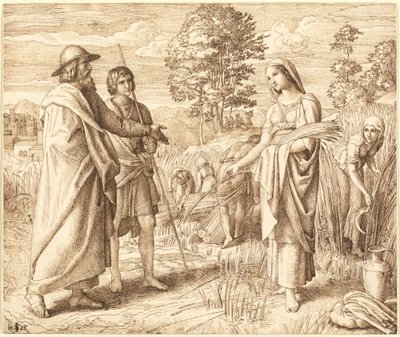 ルースとボア 作： Julius Schnorr von Carolsfeld