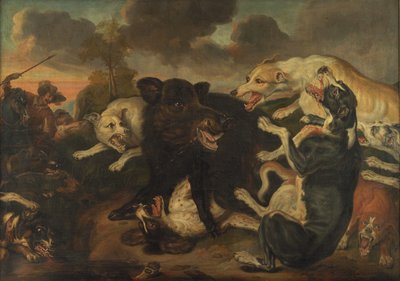 イノシシ狩り 作： Juriaen Jacobsz.