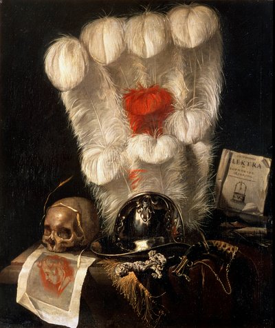 ヴァニタス」、17世紀   作： Juriaen van Streeck