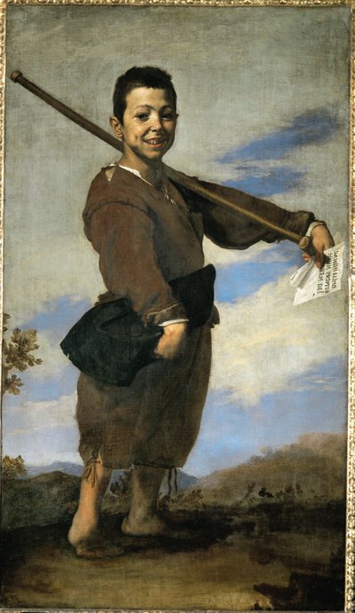 Le Pied bot - クラブ足の少年... 作： Jusepe de (1591-1652) Ribera