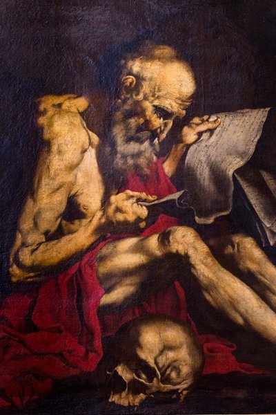  作： Jusepe de (1591-1652) Ribera