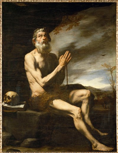 セントポール隠者... 作： Jusepe de (1591-1652) Ribera