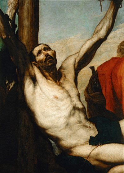 聖フィリポの殉教（キャンバスに描かれた絵） 作： Jusepe de (1591-1652) Ribera