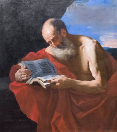聖ジェローム 作： Jusepe de (follower of) Ribera