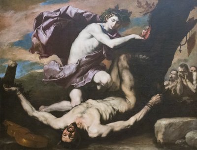 アポロとマルシュアス 作： Jusepe de Ribera
