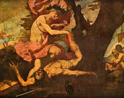 アポロとマルシャス、1637、1938 作： Jusepe de Ribera
