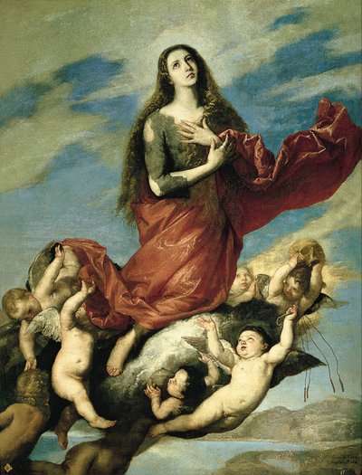 マグダレナの仮定 作： Jusepe de Ribera