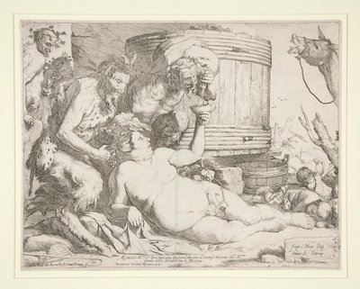 Bacchanal (Drunken Silenus) 作： Jusepe de Ribera
