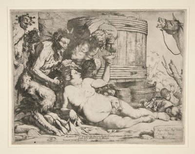 Bacchanal (Drunken Silenus) 作： Jusepe de Ribera