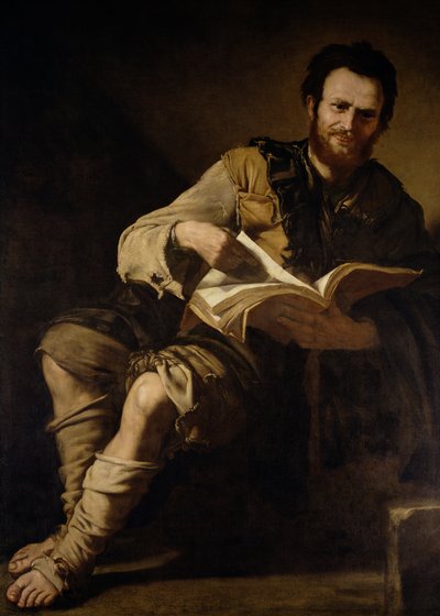 デモクリトス（紀元前460年〜370年頃） 作： Jusepe de Ribera