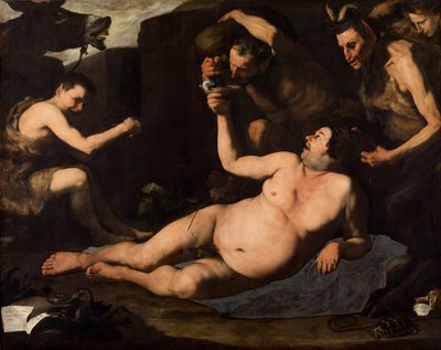 酔ったシレノス 作： Jusepe de Ribera