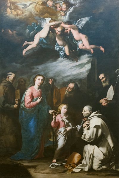 永遠の父と地上の三位一体 作： Jusepe de Ribera