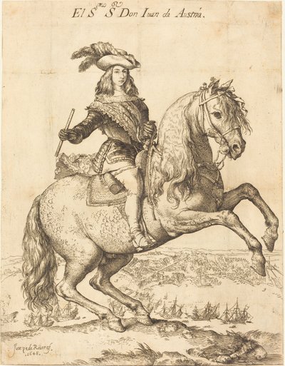 ドン・ファン・デ・オーストリアの騎馬像 作： Jusepe de Ribera