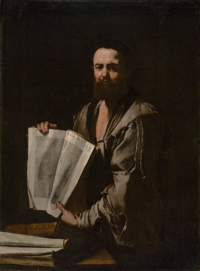 ユークリッド、1630〜35年頃 作： Jusepe de Ribera