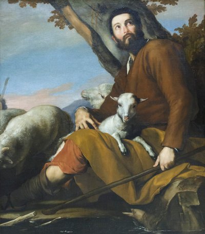 ラバンの群れとヤコブ 1638年頃 油彩・カンヴァス 作： Jusepe de Ribera
