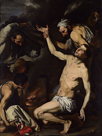 聖ローレンスの殉教 作： Jusepe de Ribera