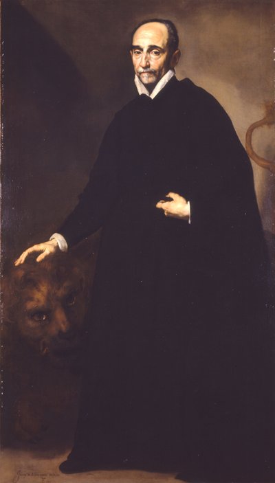 イエズス会宣教師の肖像 作： Jusepe de Ribera