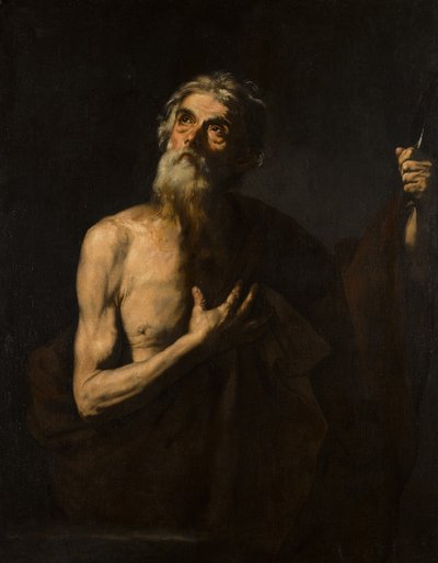 聖バーソロミュー 作： Jusepe de Ribera