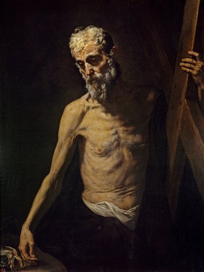 セントアンドリュー、1631年頃 作： Jusepe de Ribera
