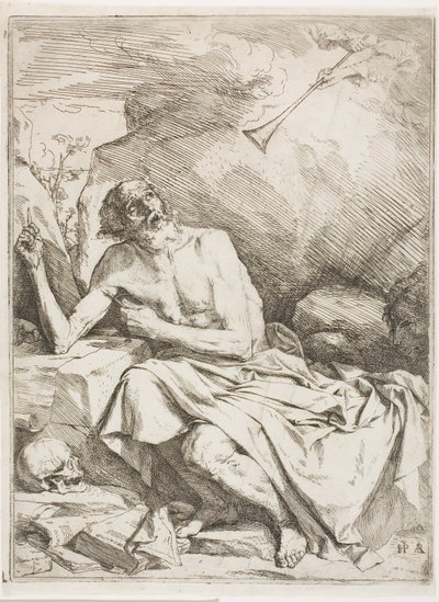 最後の審判のラッパを聞く聖ヒエロニムス 作： Jusepe de Ribera