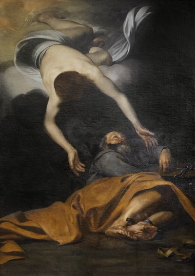 聖ペテロが刑務所から解放される 作： Jusepe de Ribera