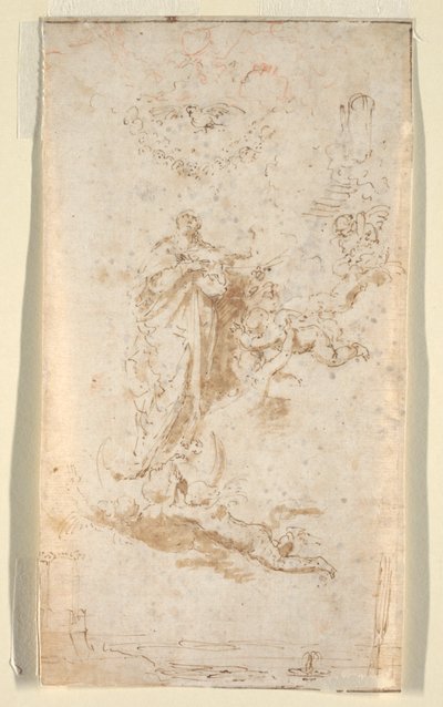 無原罪懐胎 作： Jusepe de Ribera