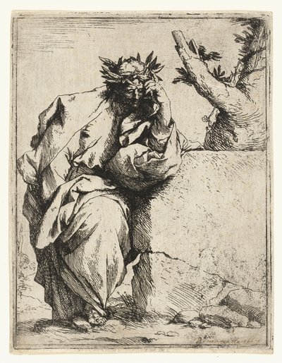 詩人 作： Jusepe de Ribera