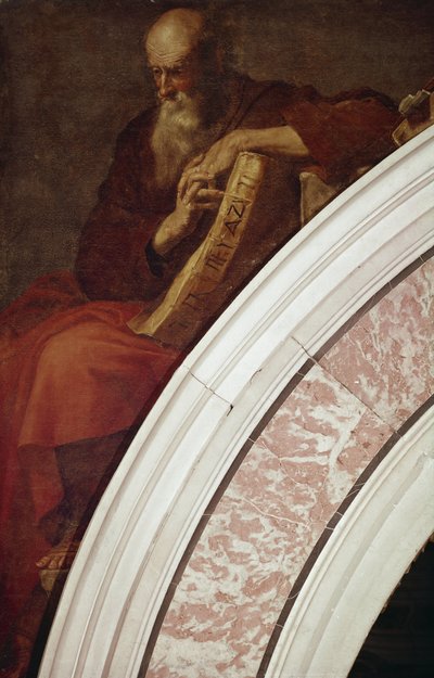 預言者ハバキュウ（油彩・キャンバス 作： Jusepe de Ribera