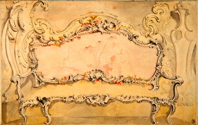 ビレンスキー伯爵のためのソファのデザイン 作： Juste Aurèle Meissonnier