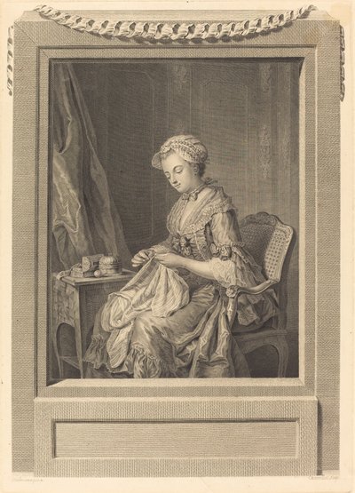 良い例 作： Juste Chevillet after Jean Gaspard Heilmann
