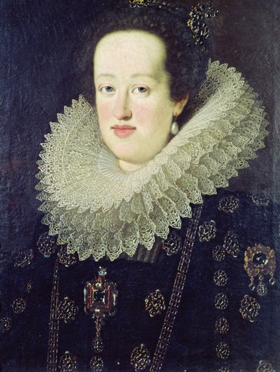 Gonzaga Mantua（1598-1655）1622-55によるEleonoraの肖像 作： Justus Sustermans