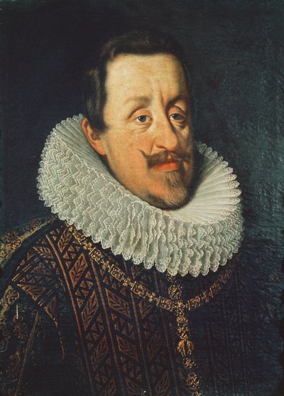 フェルディナンド2世（1578〜1637年）またはハブブールの肖像、1622年〜37年 作： Justus Sustermans