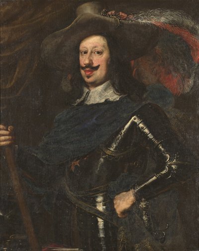 トスカーナ大公1610-1670年のフェルディナンド2世デメディチの肖像 作： Justus Sustermans