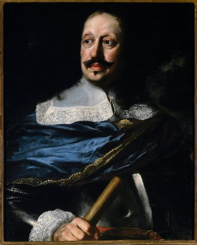 マティアス・ド・メディシス公爵の肖像（1613-1667） ユストゥス・スステルマンス（1597-1681）の絵画 フィレンツェ、ピッティ宮殿 作： Justus Sustermans